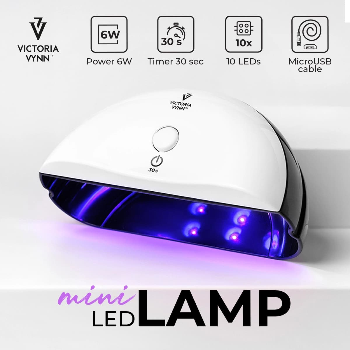 Victoria Vynn Mini Lampa LED 6W USB
